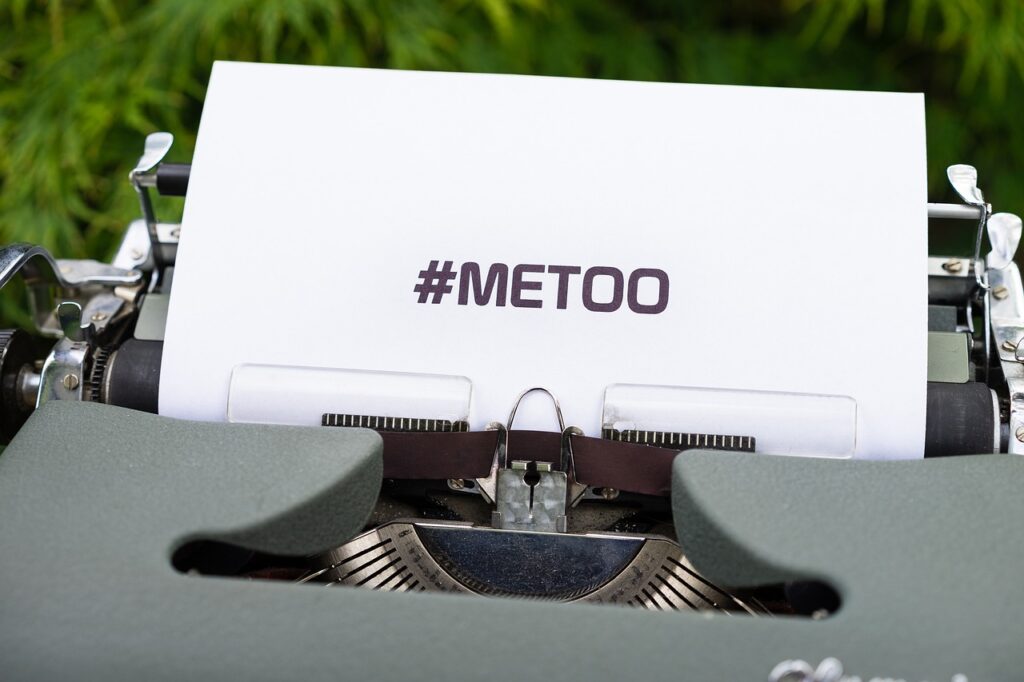 typewriter, hashtag me too, hashtag, female, woman, sexual harassment, concept, movement, feminism, girl, motivation, protest, word